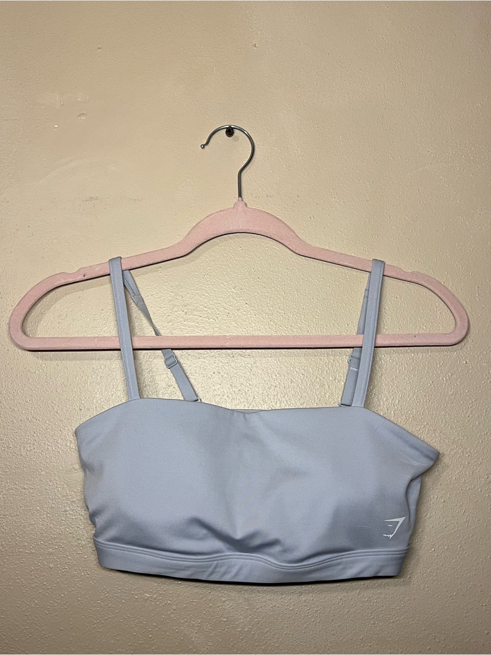 Gymshark Blue Adjustable-Strap Bralette